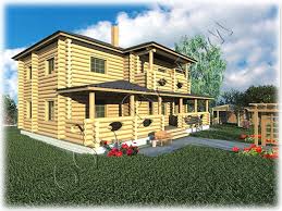 проекты деревянных коттеджей